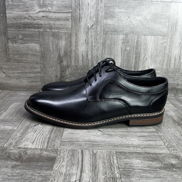 Nunn Bush Hayden Men's 13 Cap Toe Oxford Black Dress Shoes - Picture 5 of 8